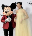 Sofia Carson In Monique Lhuillier - Mickey 90th Spectacular
