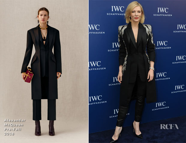 Cate Blanchett In Alexander McQueen - IWC Schaffhausen Shanghai Event