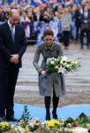 Catherine, Duchess of Cambridge In Catherine Walker - Leicester City Visit