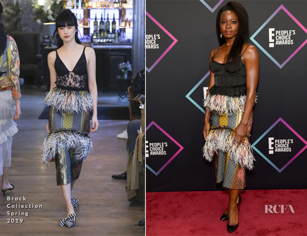 Danai Gurira In Brock Collection - People’s Choice Awards 2018