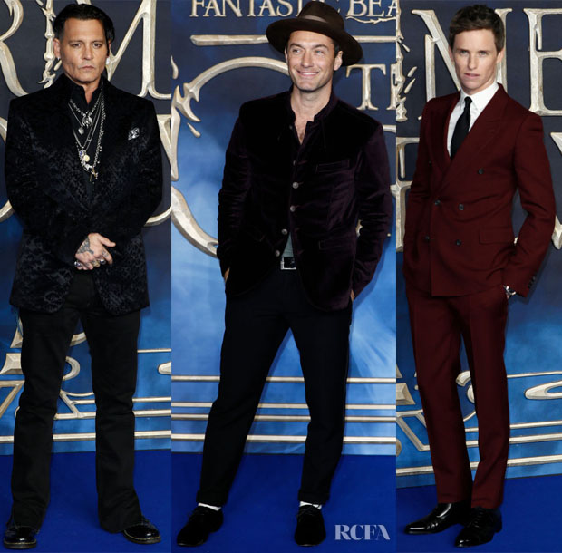 'Fantastic Beasts: The Crimes Of Grindelwald' London Premiere Menswear Roundup