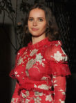 Felicity Jones In Erdem - BAFTA Los Angeles Reception
