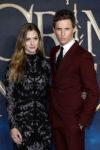 Hannah Redmayne In Alexander McQueen - 'Fantastic Beasts The Crimes Of Grindelwald' London Premiere