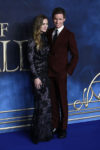 Hannah Redmayne In Alexander McQueen - 'Fantastic Beasts The Crimes Of Grindelwald' London Premiere
