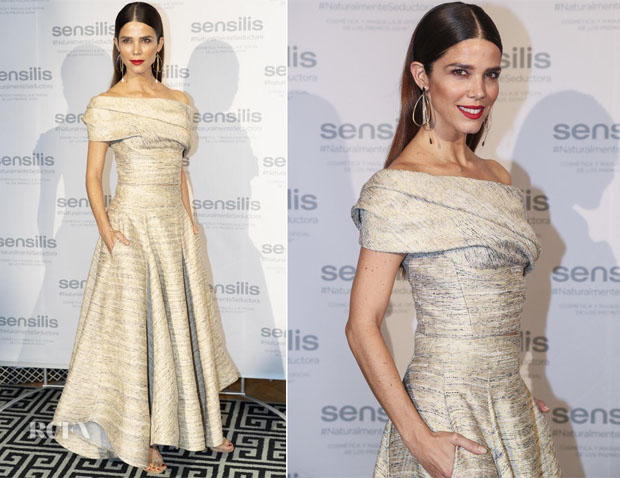 Juana Acosta In Maticevski - Sensilis Dinner