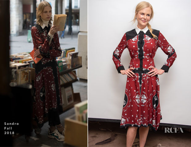 Nicole Kidman In Sandro - 'Destroyer' Press Conference