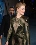 Fashion Blogger Catherine Kallon feature Amber Heard In Julien Macdonald - 'Aquaman' LA Premiere