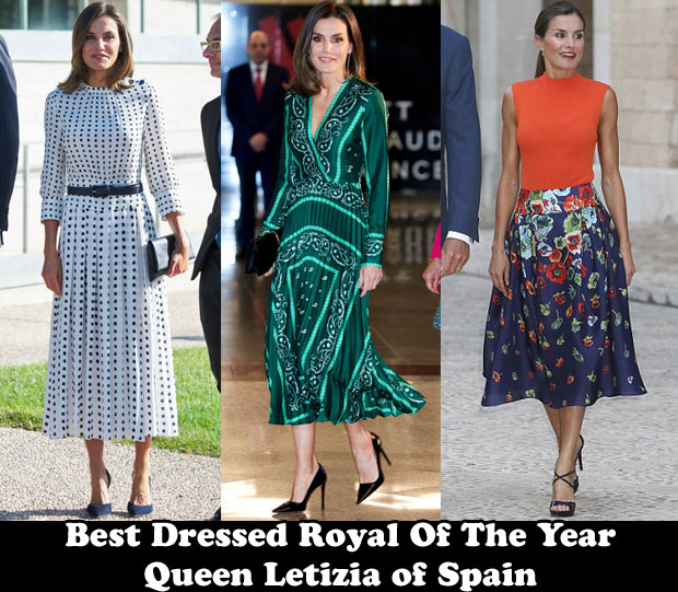 Fashion Blogger Catherine Kallon Features Best Dressed Royal Of The Year - Queen Letizia of Spain