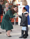 Fashion Blogger Catherine Kallon features Catherine, Duchess of Cambridge In L.K. Bennett - Evelina London Children's Hospital Visit