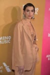 Fashion Blogger Catherine Kallon feature the Dua Lipa In Alberta Ferretti - Billboard Women In Music 2018