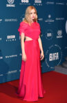 Ellie Bamber In Salvatore Ferragamo - 2018 British Independent Film Awards