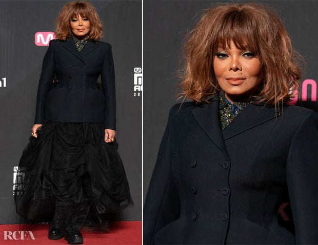 Fashion Blogger Catherine Kallon Janet Jackson In Christian Dior - 2018 Mnet Asian Music Awards