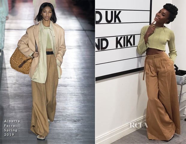 Fashion Blogger Catherine Kallon features Kiki Layne In Alberta Ferretti - Buzzfeed UK