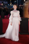 Fashion Blogger Catherine Kallon feature Saoirse Ronan In Carolina Herrera - 'Mary Queen Of Scots' London Premiere