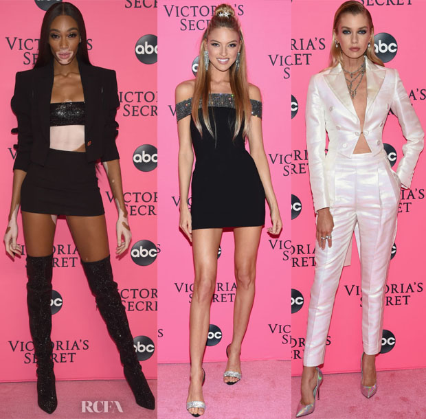 Fashion Blogger Catherine Kallon feature the Victoria's Secret Viewing Party