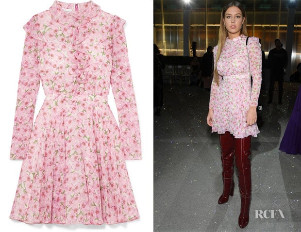 giambattista valli ruffle dress