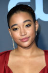 Fashion Blogger Catherine Kallon features Amandla Stenberg In Khaite - 2019 Critics’ Choice Awards