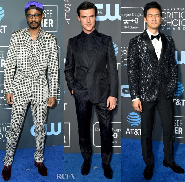 2019 Critics’ Choice Awards Menswear 