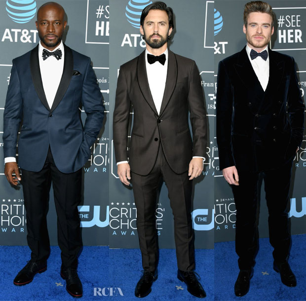 2019 Critics’ Choice Awards Menswear 