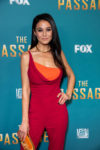 Fashion Blogger Catherine Kallon features Emmanuelle Chriqui In Cushnie - FOX's 'The Passage' Premiere Party