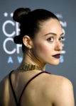 Fashion Blogger Catherine Kallon features Emmy Rossum In Ralph Lauren - 2019 Critics' Choice Awards