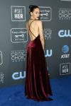 Fashion Blogger Catherine Kallon features Emmy Rossum In Ralph Lauren - 2019 Critics' Choice Awards