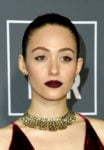 Fashion Blogger Catherine Kallon features Emmy Rossum In Ralph Lauren - 2019 Critics' Choice Awards