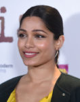 Fashion Blogger Catherine Kallon features Frieda Pinto In Kate Spade New York - Love Sonia' London Premiere