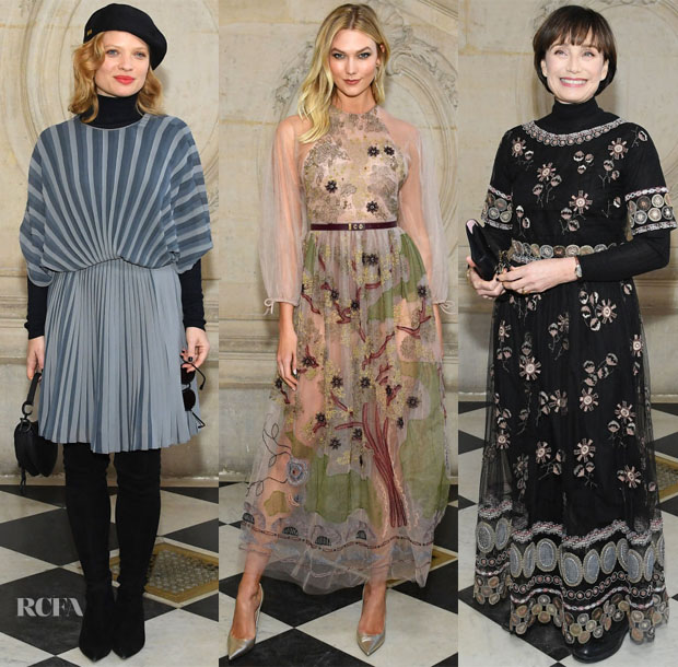 Fashion Blogger Catherine Kallon features Front Row @ Christian Dior Spring 2019 Haute Couture