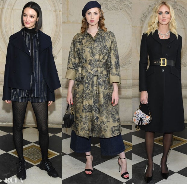 Fashion Blogger Catherine Kallon features Front Row @ Christian Dior Spring 2019 Haute Couture