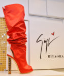 Fashion Blogger Catherine Kallon features Giuseppe Zanotti x Rita Ora Shoe Collection Launch