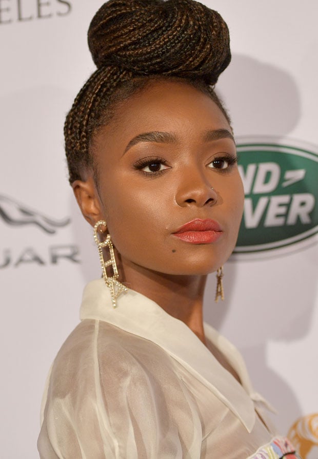 Kiki Layne In Chanel - BAFTA Los Angeles Tea Party - Red Carpet Fashion