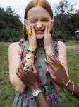 Fashion Blogger Catherine Kallon features Kiki Layne, Sadie Sink & Julia Garner for Kate Spade New York Spring 2019