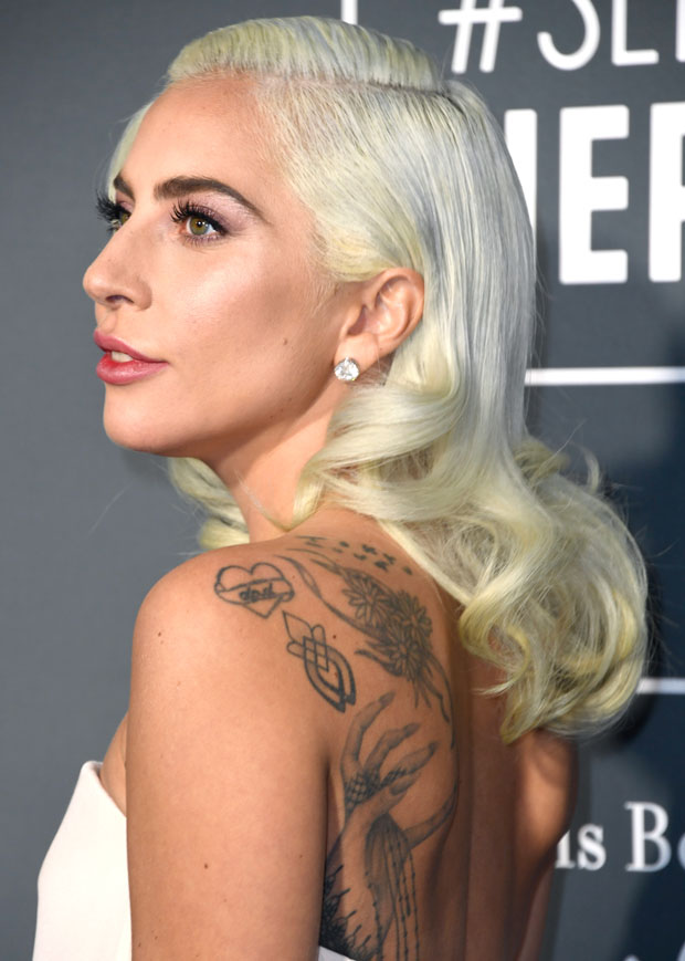 Fashion Blogger Catherine Kallon features Lady Gaga In Calvin Klein by Appointment - 2019 Critics' Choice Awards