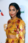 Fashion Blogger Catherine Kallon features Laura Harrier In Altuzarra - BAFTA Los Angeles Tea Party