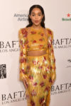 Fashion Blogger Catherine Kallon features Laura Harrier In Altuzarra - BAFTA Los Angeles Tea Party
