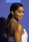 Fashion Blogger Catherine Kallon features Laura Harrier In Cushnie - 2019 Palm Springs International Film Festival Gala