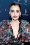 Fashion Blogger Catherine Kallon features Lily Collins In Elie Saab - Art Of Elysium Gala