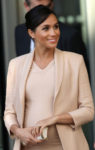 Fashion Blogger Catherine Kallon features Meghan, Duchess of Sussex In Brandon Maxwell - The National Theatre Visit