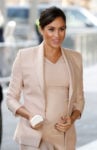 Fashion Blogger Catherine Kallon features Meghan, Duchess of Sussex In Brandon Maxwell - The National Theatre Visit