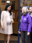 Fashion Blogger Catherine Kallon features Meghan, Duchess of Sussex In Emporio Armani & H&M MAMA - Mayhew Visits