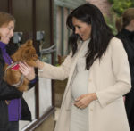 Fashion Blogger Catherine Kallon features Meghan, Duchess of Sussex In Emporio Armani & H&M MAMA - Mayhew Visits