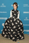 Fashion Blogger Catherine Kallon features Natalia Dyer In Moncler 4 Simone Rocha - ‘Velvet Buzzsaw’ Sundance Film Festival Premiere