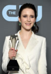 Fashion Blogger Catherine Kallon features Rachel Brosnahan In Carolina Herrera - 2019 Critics’ Choice Awards