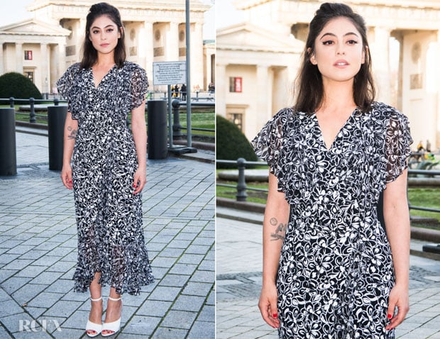 Fashion Blogger Catherine Kallon Features Rosa Salazar In Sonia Rykiel & Michael Kors Collection - 'Alita: Battle Angel' World Premiere & Berlin Photocall