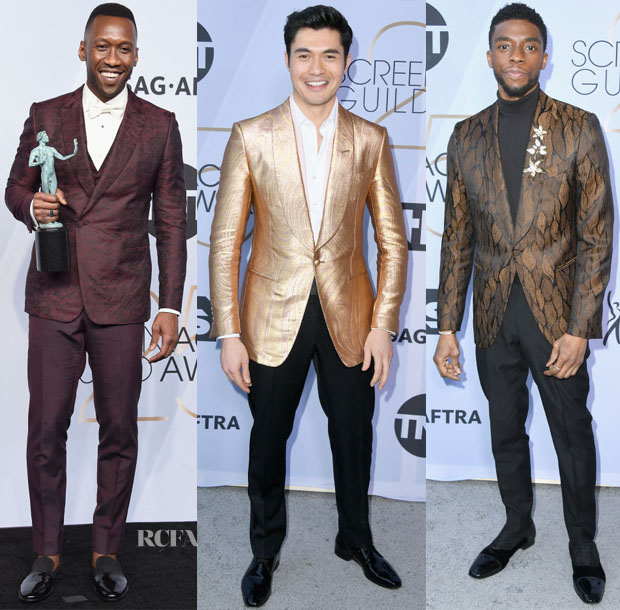 Fashion Blogger Catherine Kallon features 2019 SAG Awards Menswear