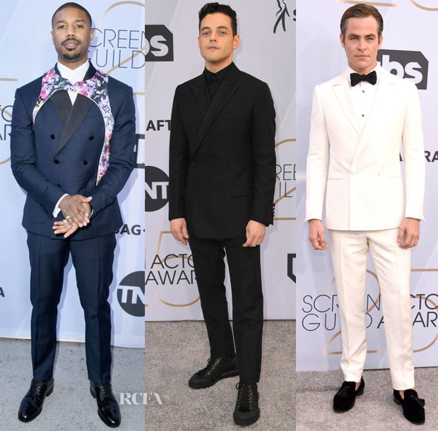 Fashion Blogger Catherine Kallon features 2019 SAG Awards Menswear