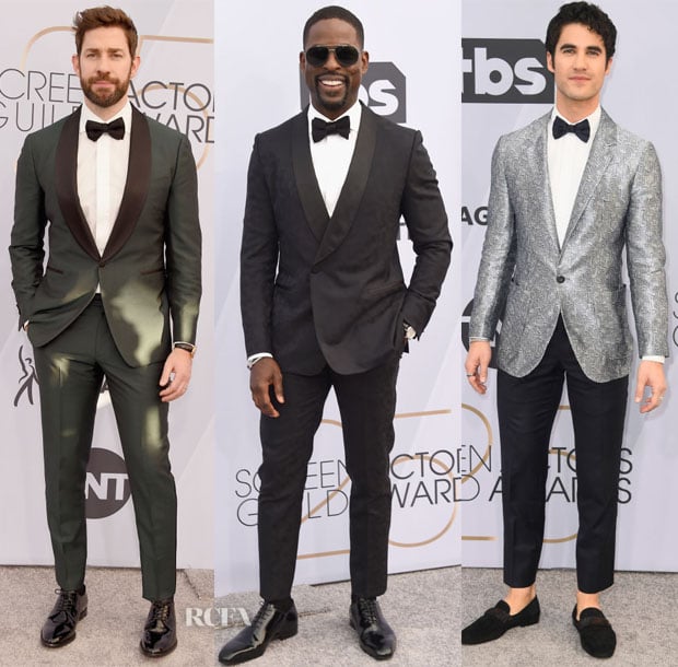 Fashion Blogger Catherine Kallon features 2019 SAG Awards Menswear