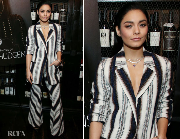 Fashion Blogger Catherine Kallon features Vanessa Hudgens in Missoni - Haute Living And Jaquet Droz Honor Vanessa Hudgens