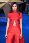 Gemma Chan In Brandon Maxwell - 'Captain Marvel' London Premiere
